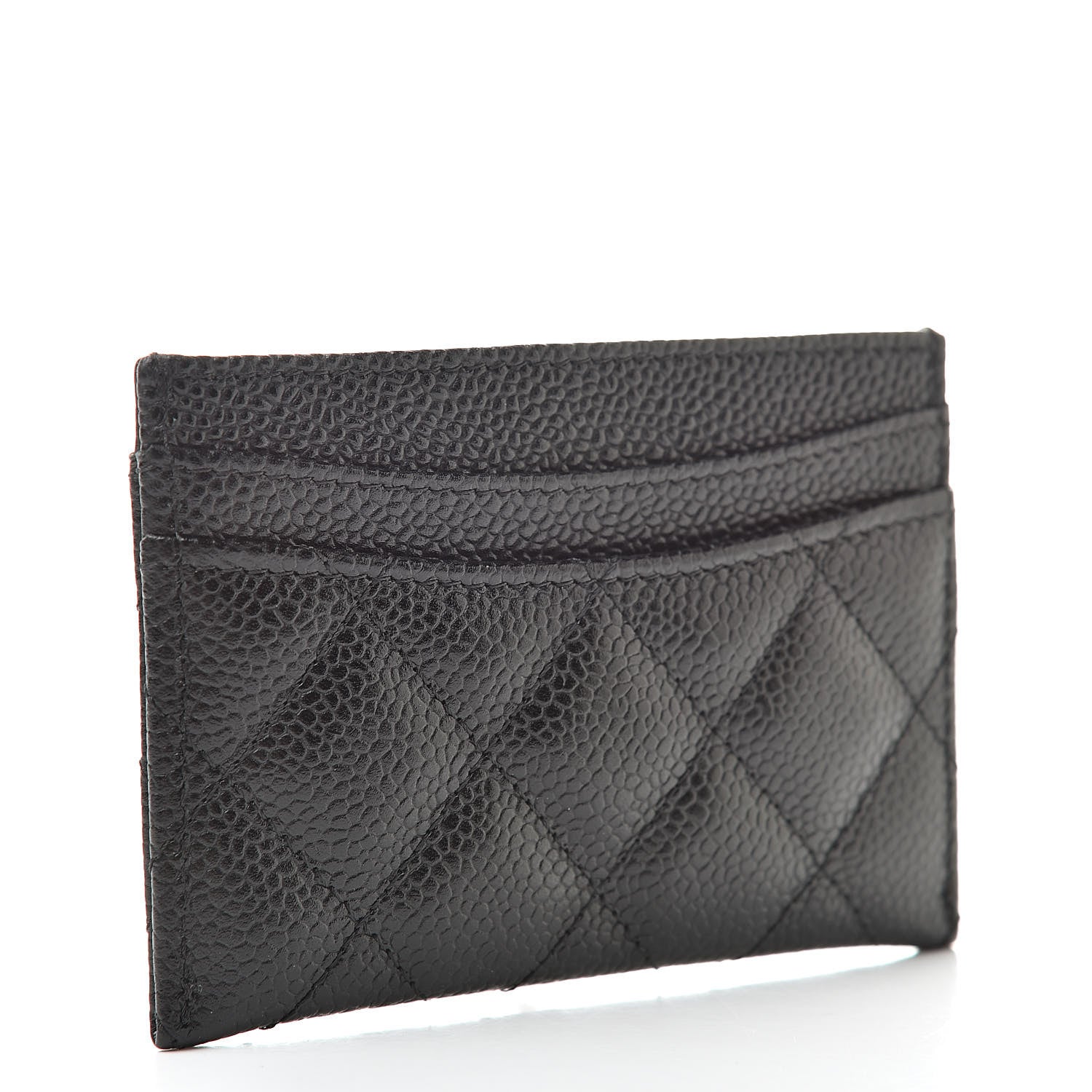 Chanel Caviar Quilted Card Holder Black 3 of 10