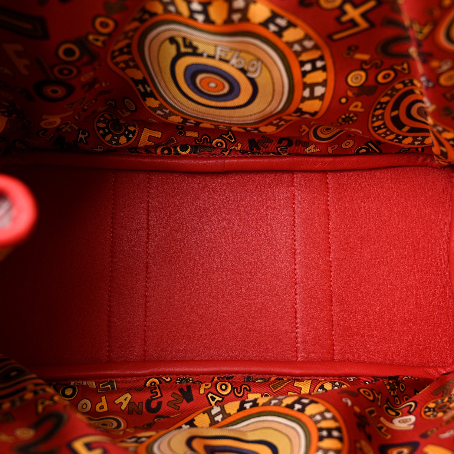 Hermes Swift Tohu Bohu Garden Party 30 TPM Rouge Vif 5 of 9