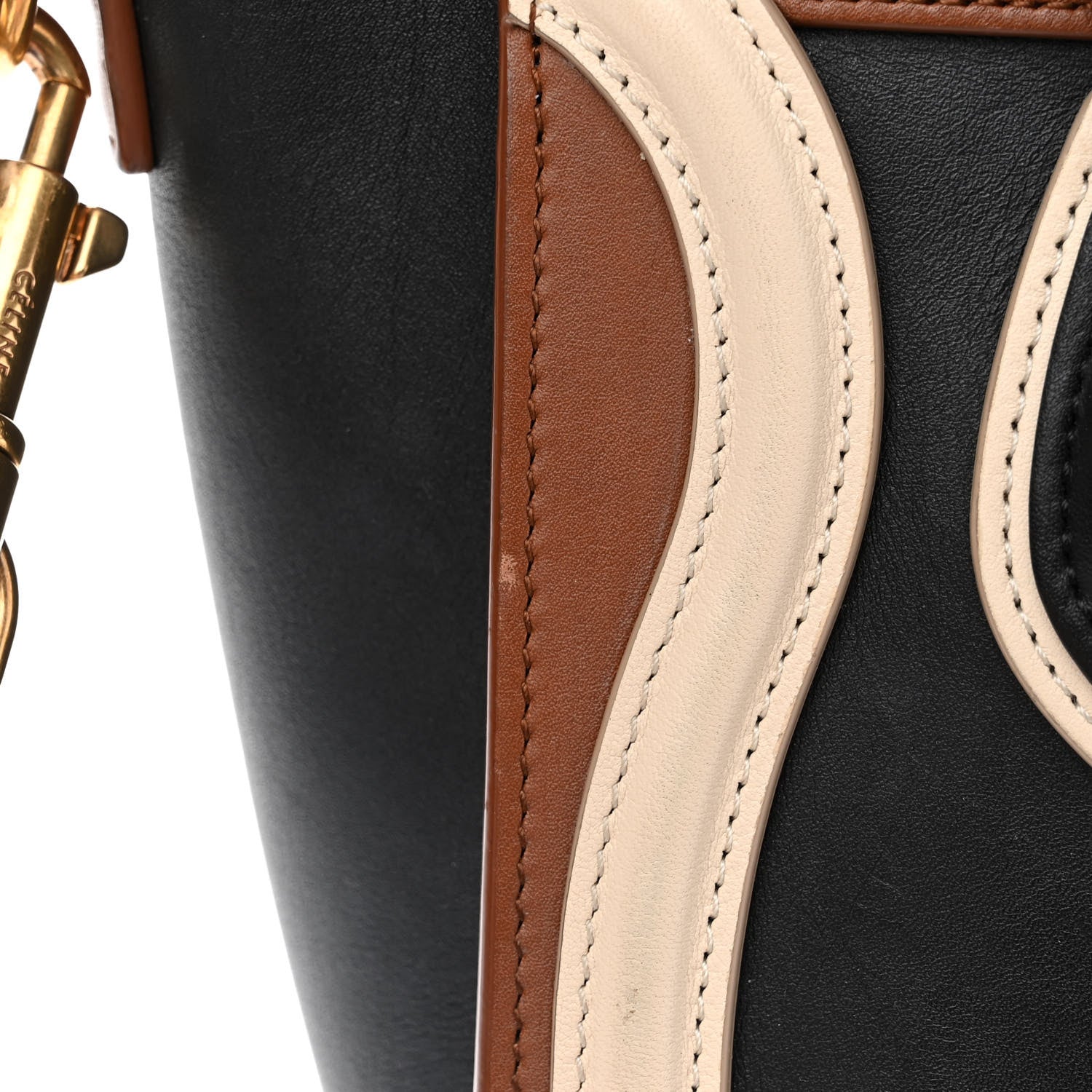 Celine Smooth Calfskin Nano Tri-Color Luggage Multicolor 12 of 15