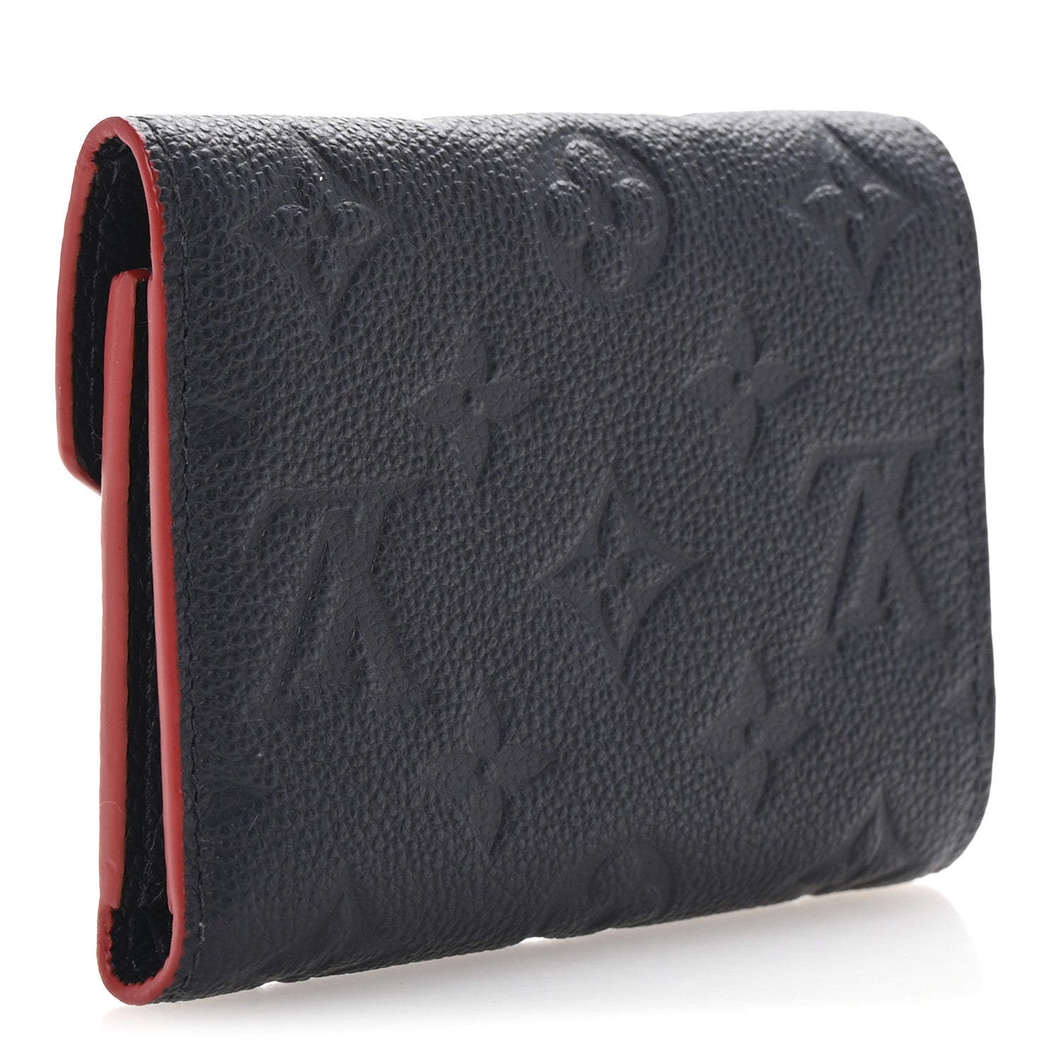 Louis Vuitton Empreinte Victorine Wallet Marine Rouge 3 of 7