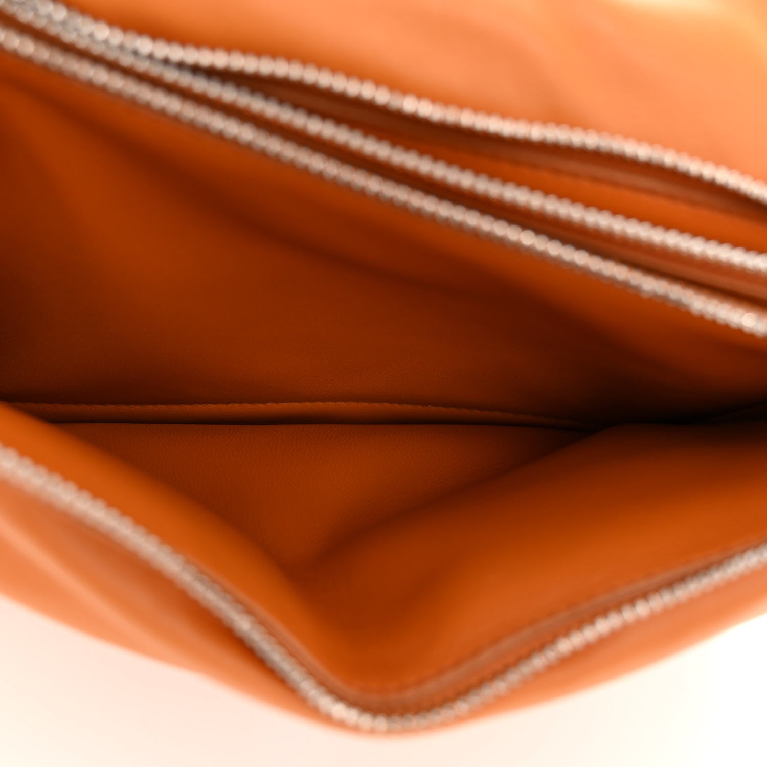 Salvatore Ferragamo Calfskin Small Viva Bow Shoulder Bag Orange 5 of 10