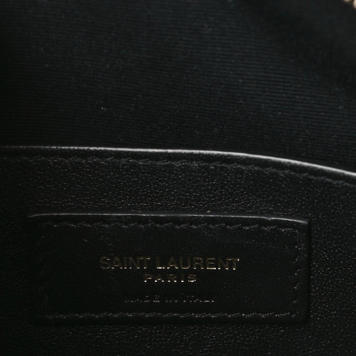 Lambskin Matelasse Monogram Vicky Camera Bag Black