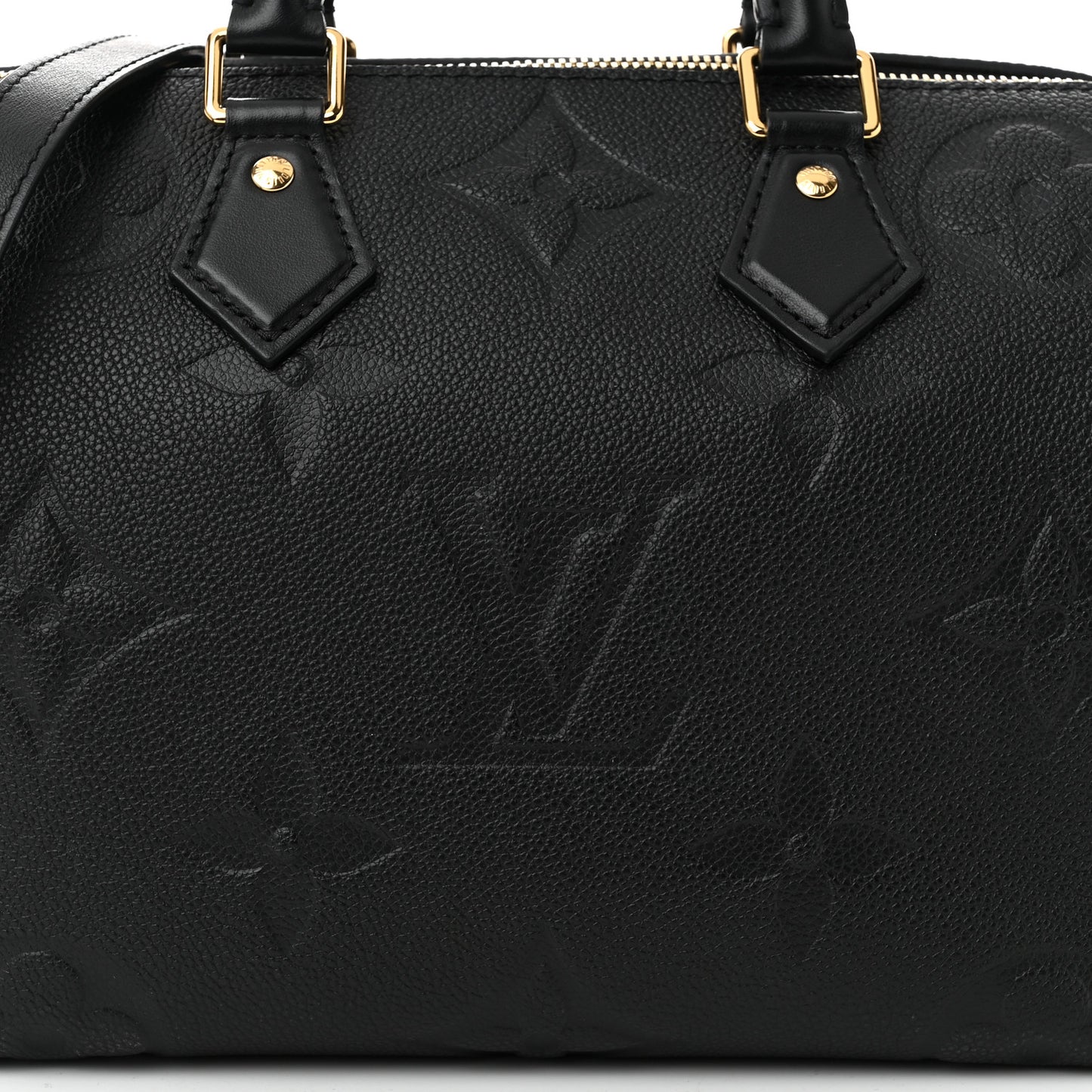 Empreinte Monogram Giant Speedy Bandouliere 25 Black