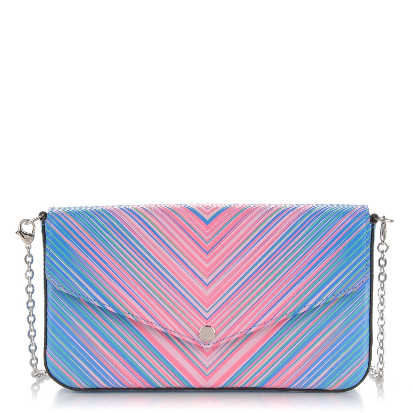 Epi Tropical Pochette Felicie Blue Rose
