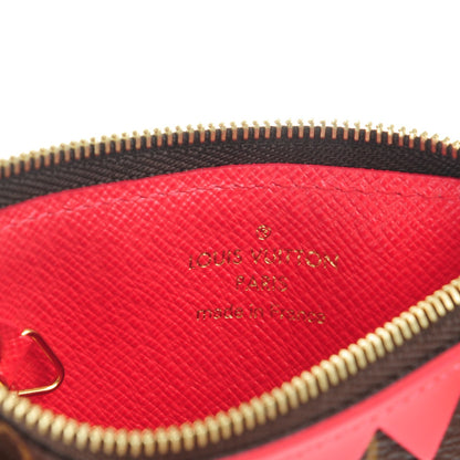 Louis Vuitton Monogram Totem Key Pouch Flamingo 6 of 7
