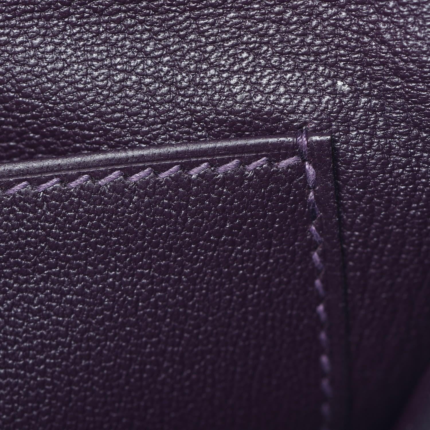Hermes Togo Kelly Ado Backpack Raisin 13 of 34