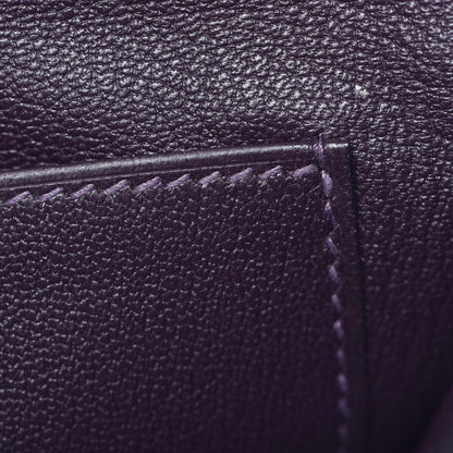 Hermes Togo Kelly Ado Backpack Raisin 13 of 34