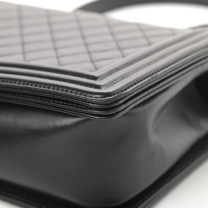 Chanel Lambskin Quilted New Medium Boy Flap Black 10 of 17