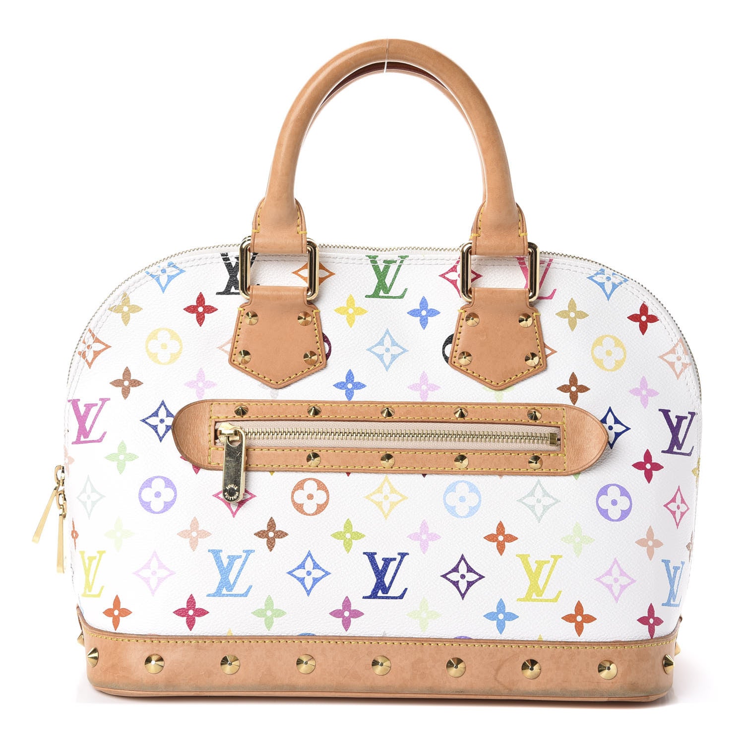 Louis Vuitton Monogram Multicolor Alma White 1 of 9