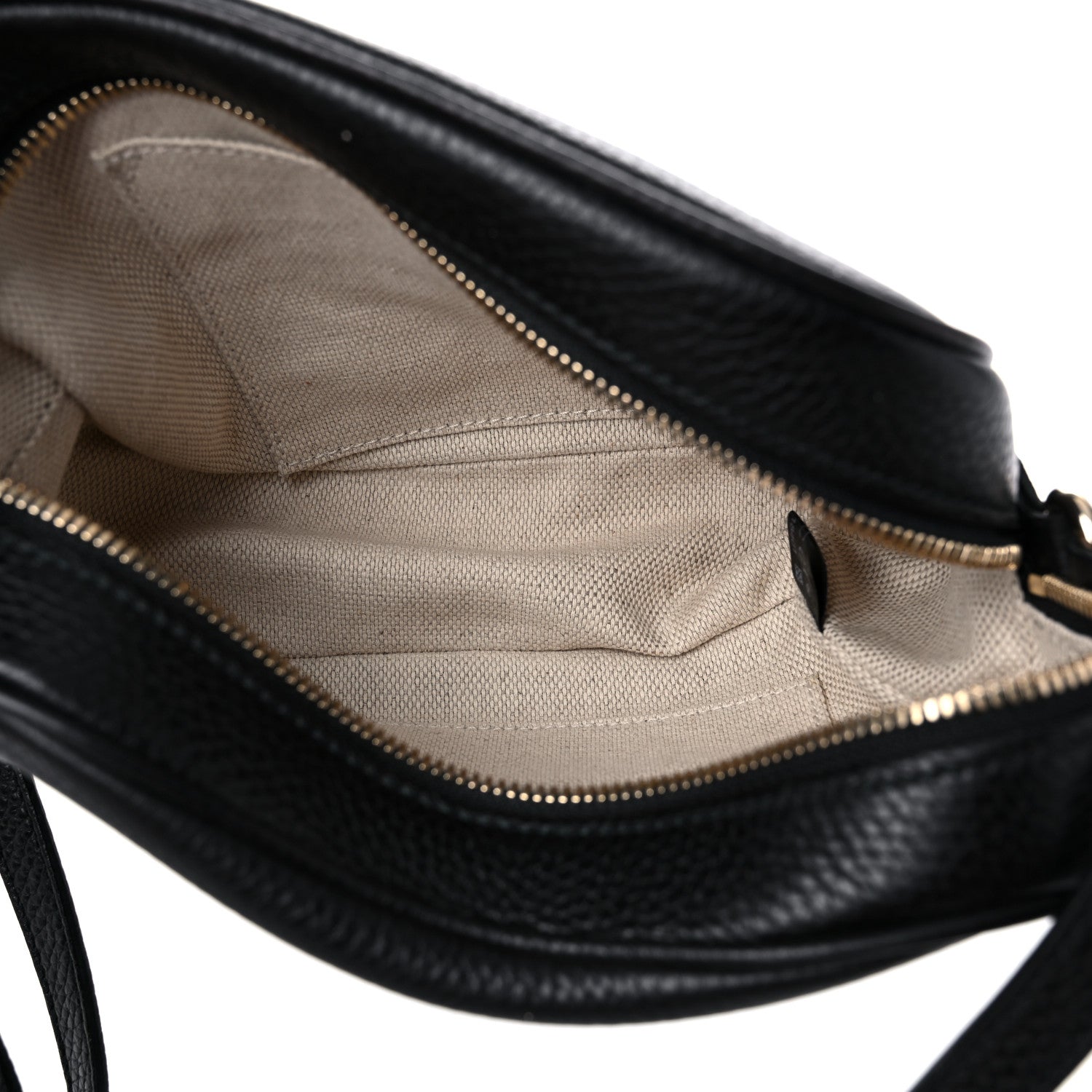 Gucci Pebbled Calfskin Small Soho Disco Bag Black 5 of 10