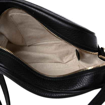 Gucci Pebbled Calfskin Small Soho Disco Bag Black 5 of 10