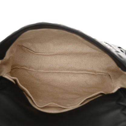 Bottega Veneta Nappa Intrecciato Small Cobble Messenger Bag Black 5 of 11