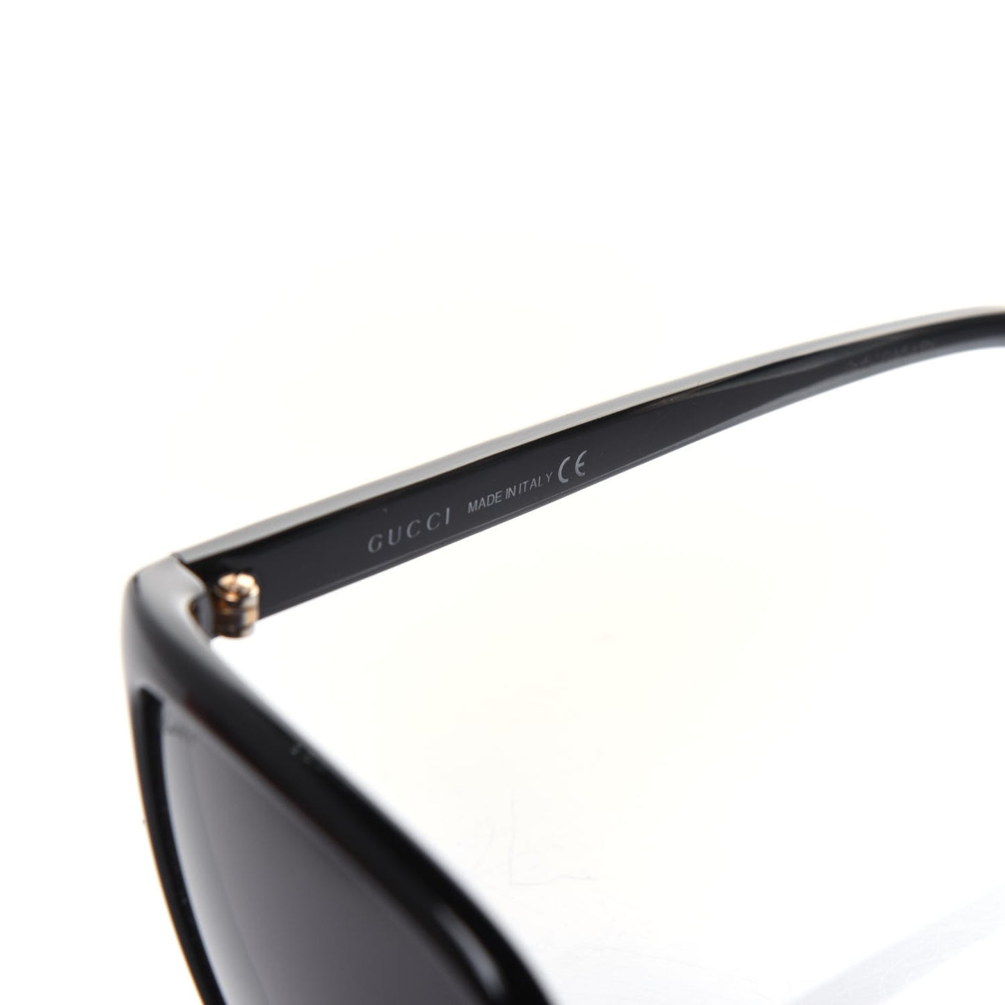 Acetate Square Frame Oversized Sunglasses GG3696/S Black