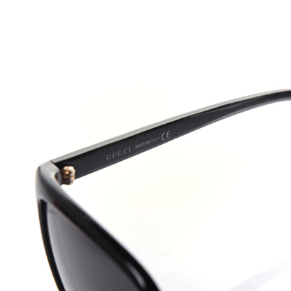 Gucci Acetate Square Frame Oversized Sunglasses GG3696/S Black 6 of 7