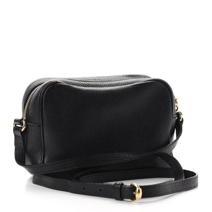 Gucci Pebbled Calfskin Small Soho Disco Bag Black 3 of 12
