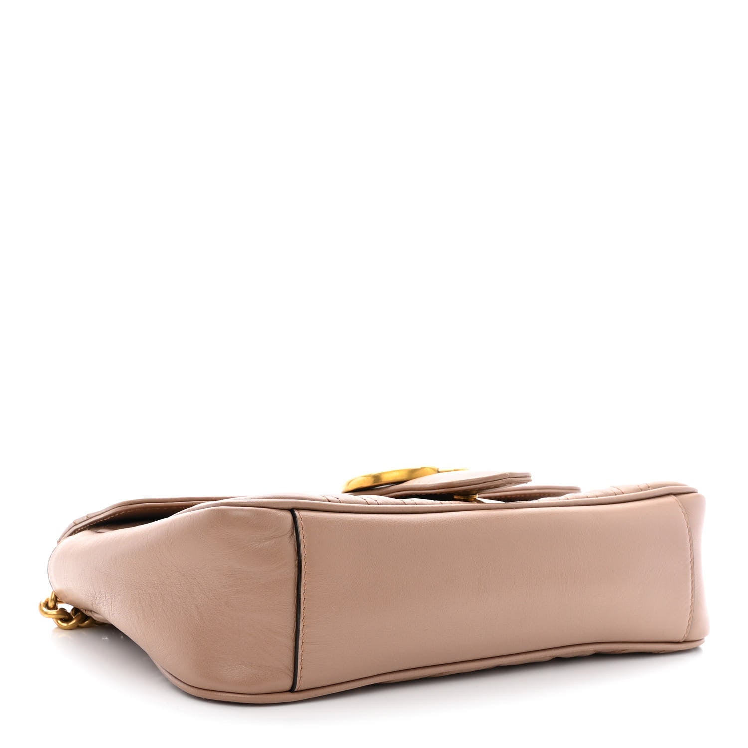 Gucci Calfskin Matelasse Small GG Marmont Shoulder Bag Porcelain Rose 4 of 10