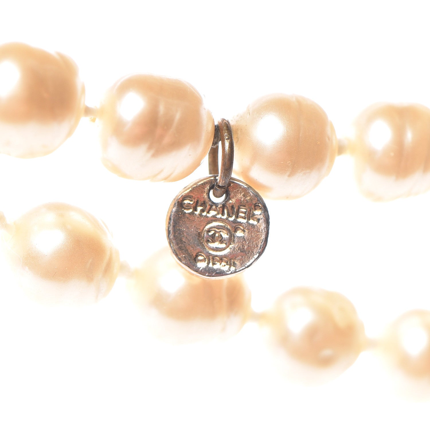 Chanel Irregular Pearl Long Necklace 4 of 5