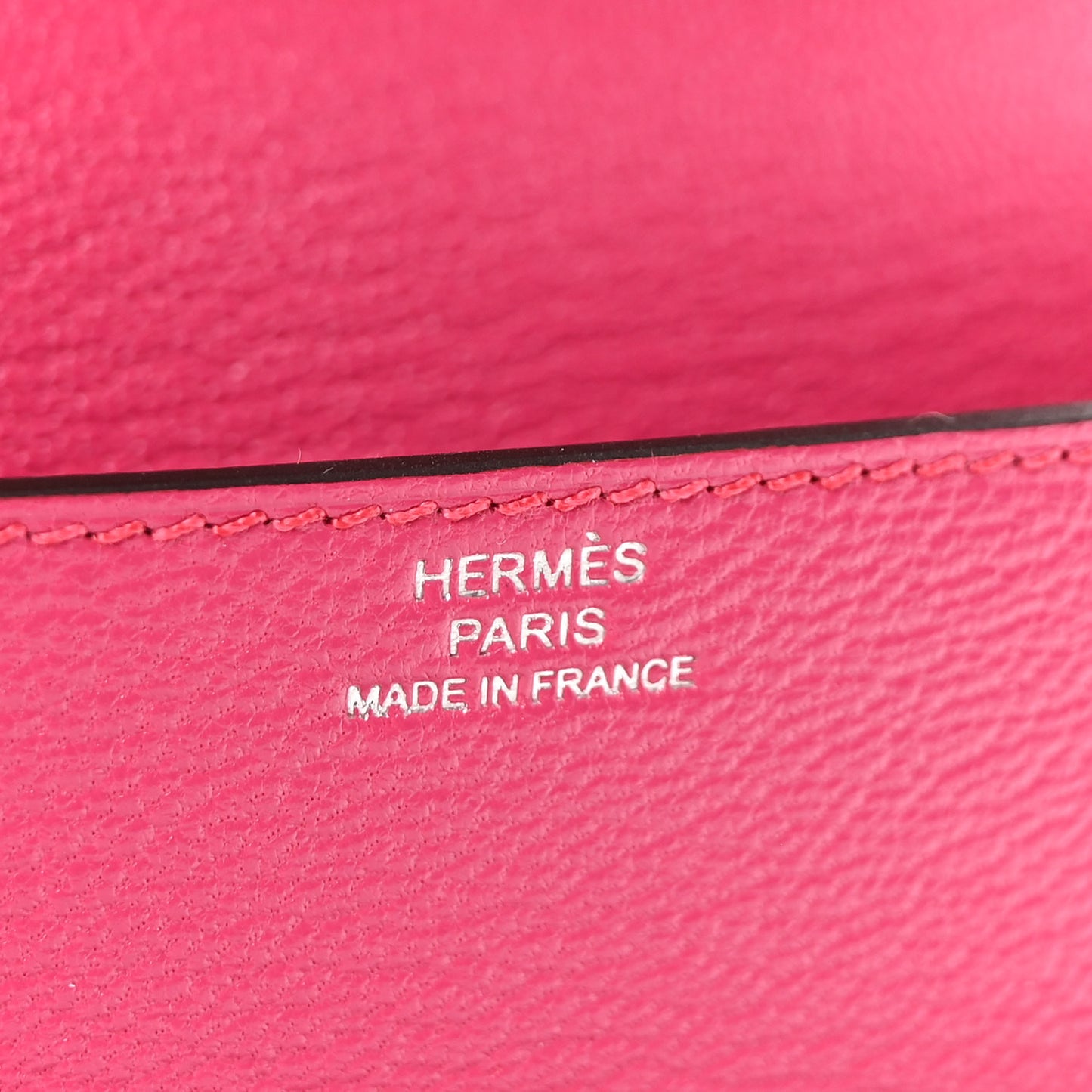 Chevre Mysore Roulis Slim Wallet Rose Shocking
