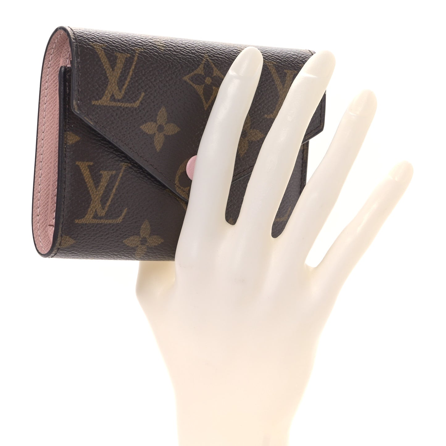 Monogram Victorine Wallet Rose Ballerine