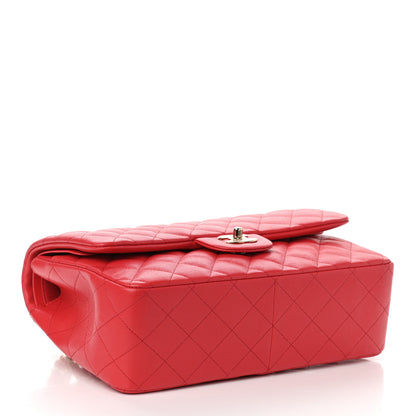 Chanel Caviar Quilted Jumbo Double Flap Red 4 of 10