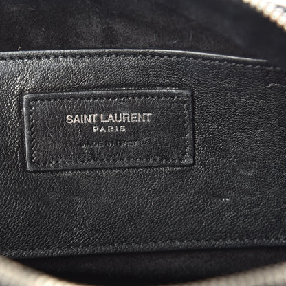 Saint Laurent Calfskin Star Studded Classic Baby Duffle Black 7 of 11