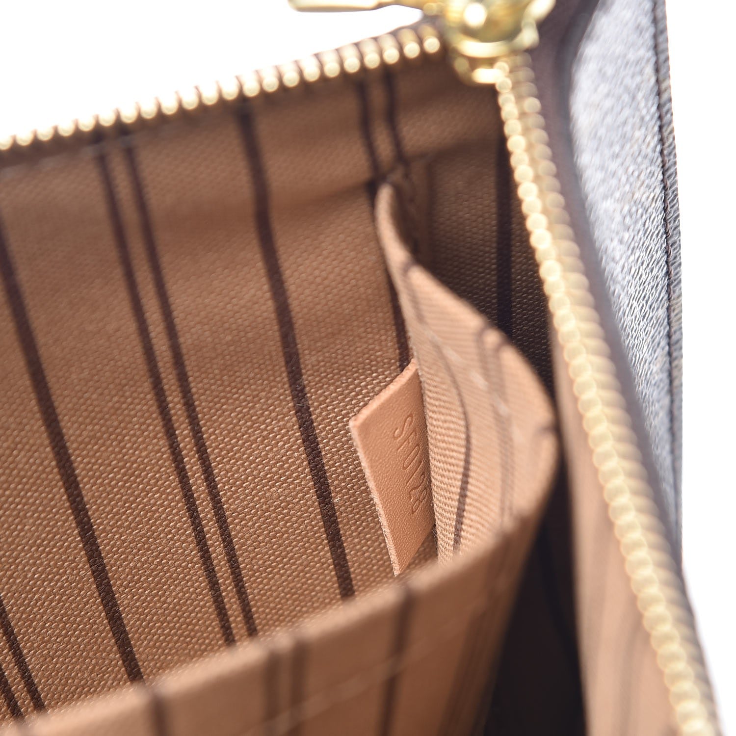 Louis Vuitton Monogram Neverfull MM GM Pochette 7 of 7