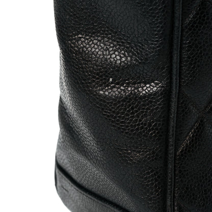 Chanel Caviar Quilted Sun Medallion Shoulder Bag Black 16 of 16
