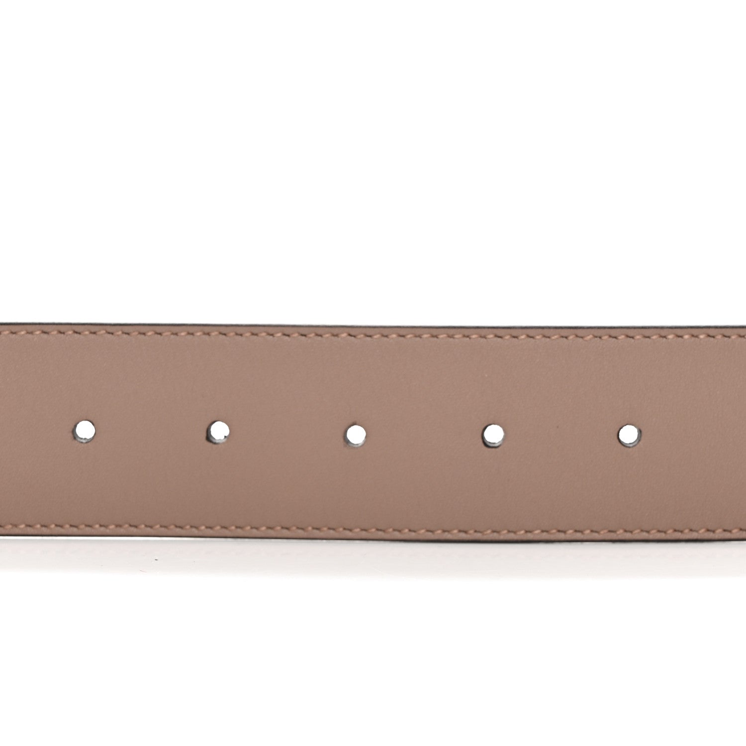 Gucci Calfskin Double G 40mm Belt 85 34 Porcelain Rose 4 of 5