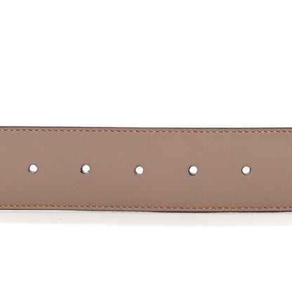 Gucci Calfskin Double G 40mm Belt 85 34 Porcelain Rose 4 of 5