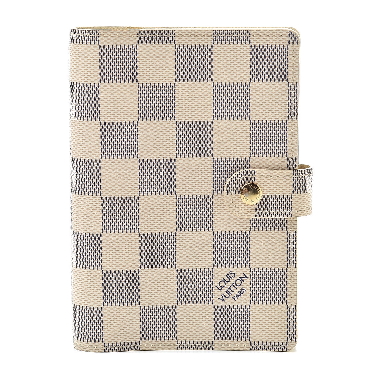 Damier Azur Small Ring Agenda Cover