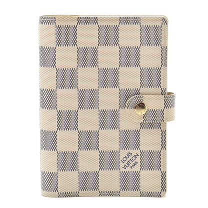 Louis Vuitton Damier Azur Small Ring Agenda Cover 1 of 10
