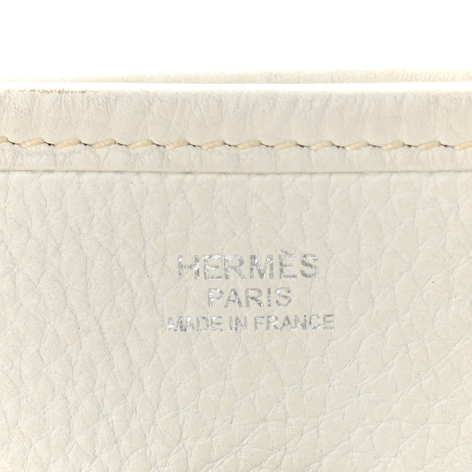 Hermes Taurillon Clemence Evelyne III PM White 6 of 19