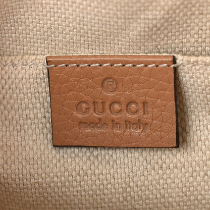 Gucci Pebbled Calfskin Small Soho Disco Bag Camelia 6 of 9