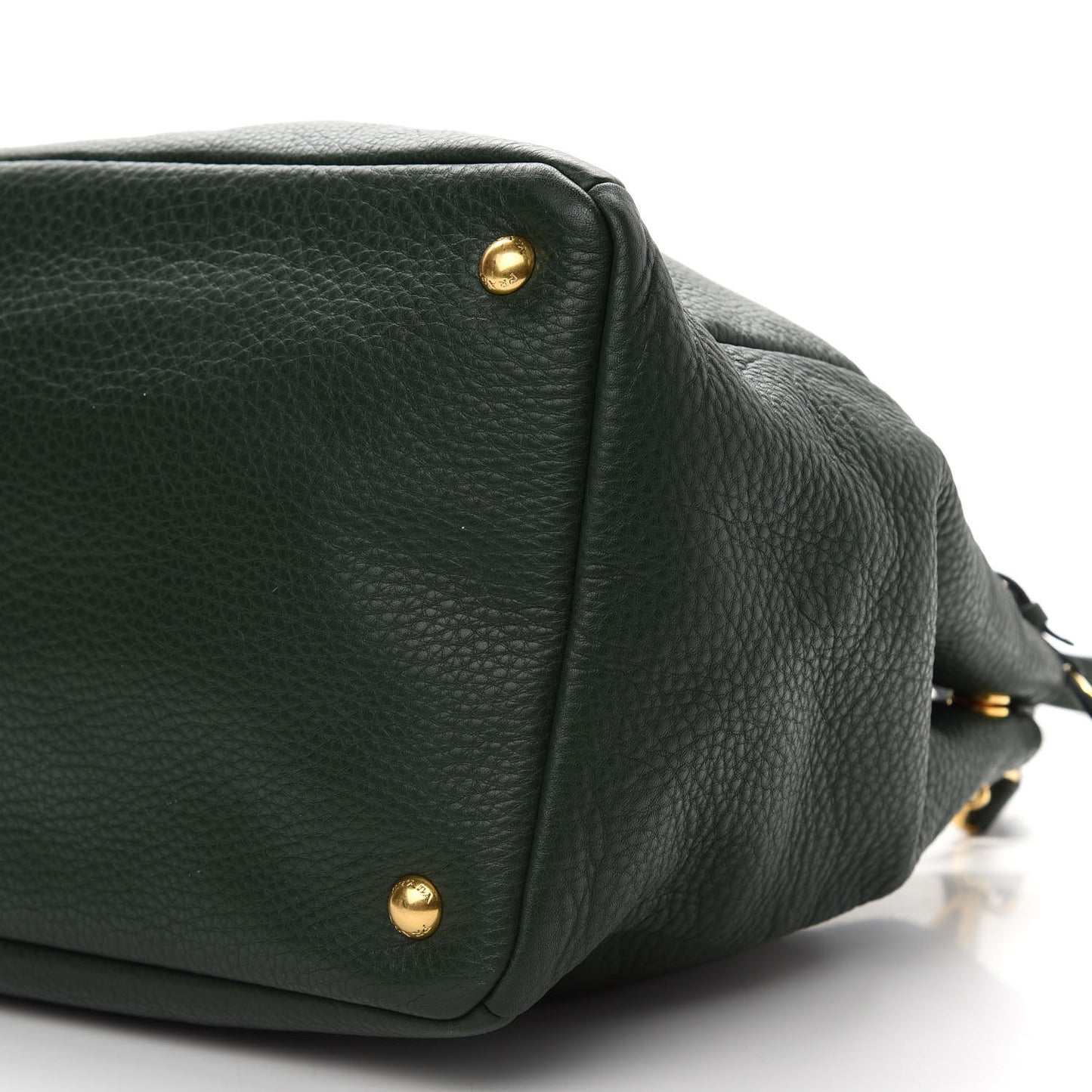 Vitello Daino Tote Green