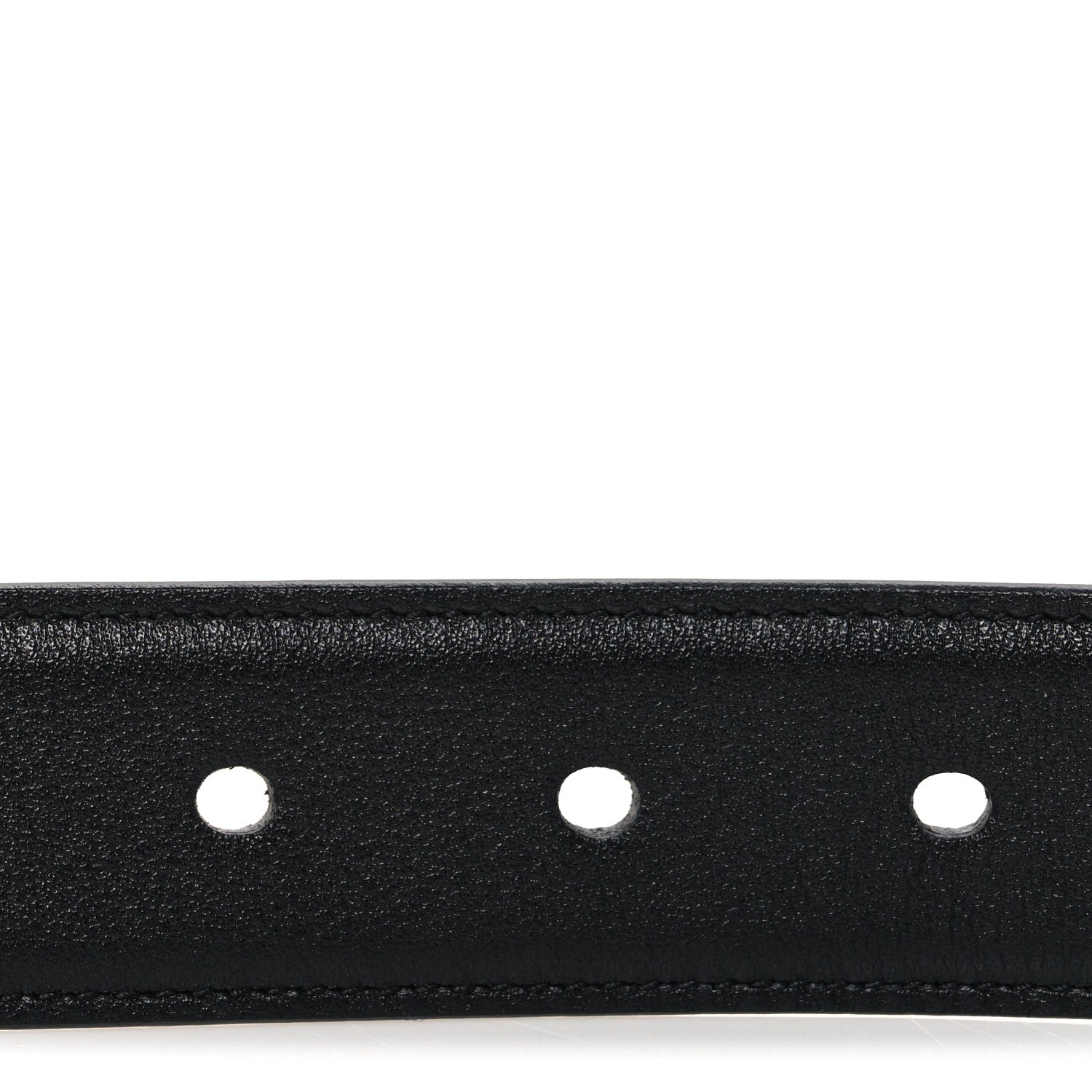 Saint Laurent Box Laque Monochrome Monogram Square Buckle Belt 70 28 Black 3 of 6