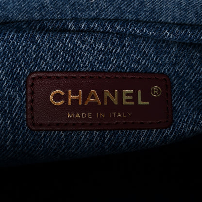 Chanel Denim Souplissimo Maxi Flap Blue 6 of 11