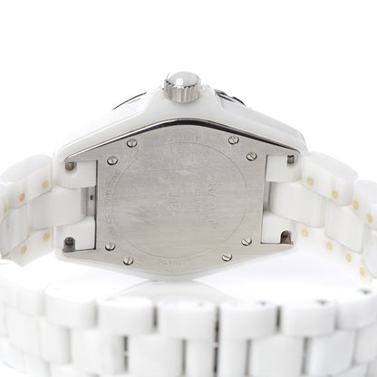 Chanel Stainless Steel Ceramic 38mm J12 Automatic Watch White 7 of 8