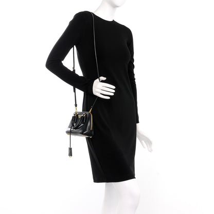 Prada Saffiano Lux Mini Promenade Tote Black 2 of 9