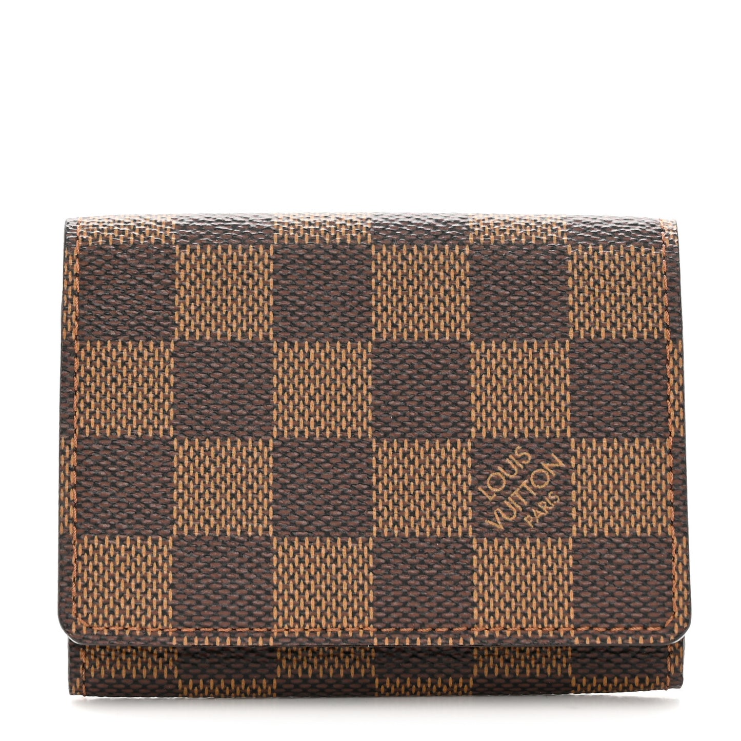 Damier Ebene Business Card Holder