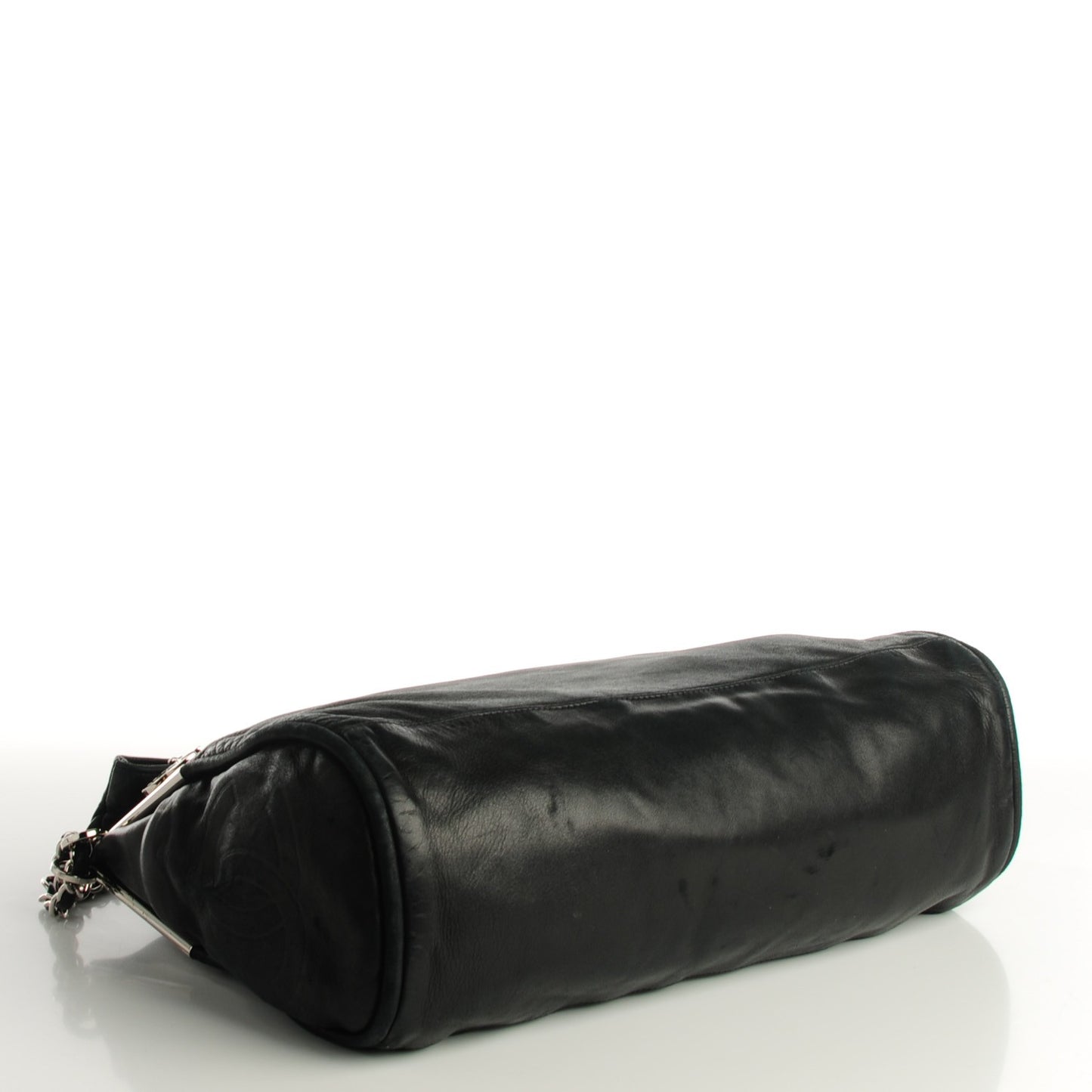 Lambskin Large Ultimate Soft Tote Black