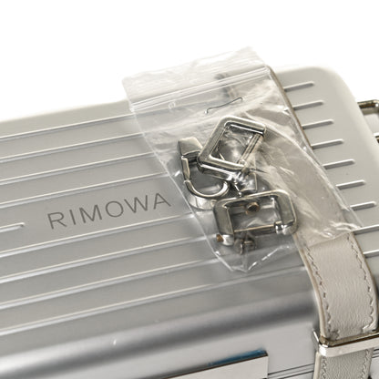 Christian Dior X RIMOWA Aluminum Personal Clutch On Strap Silver 15 of 15