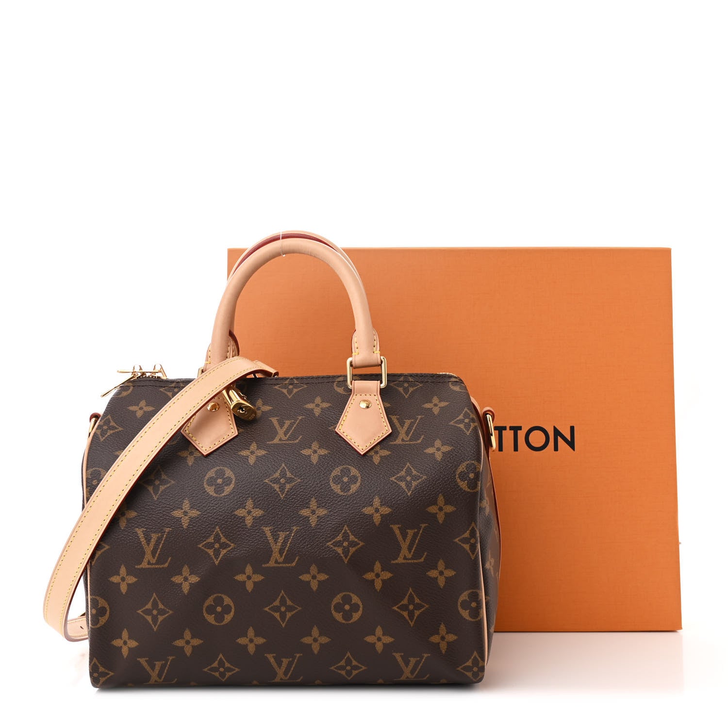 Louis Vuitton Monogram Speedy Bandouliere 25 10 of 10