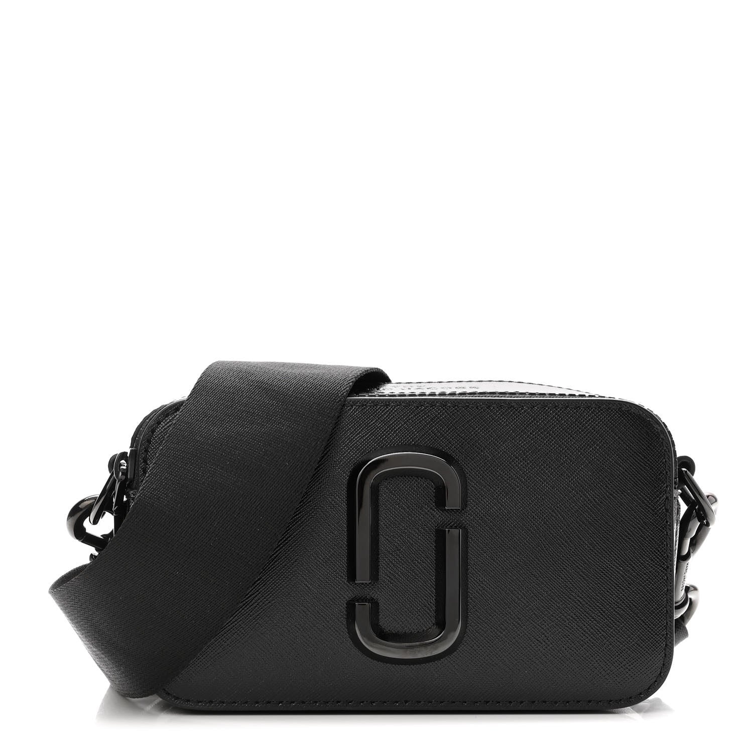 Marc Jacobs Saffiano Snapshot Camera Bag Black 1 of 8