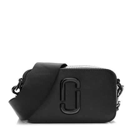 Marc Jacobs Saffiano Snapshot Camera Bag Black 1 of 8