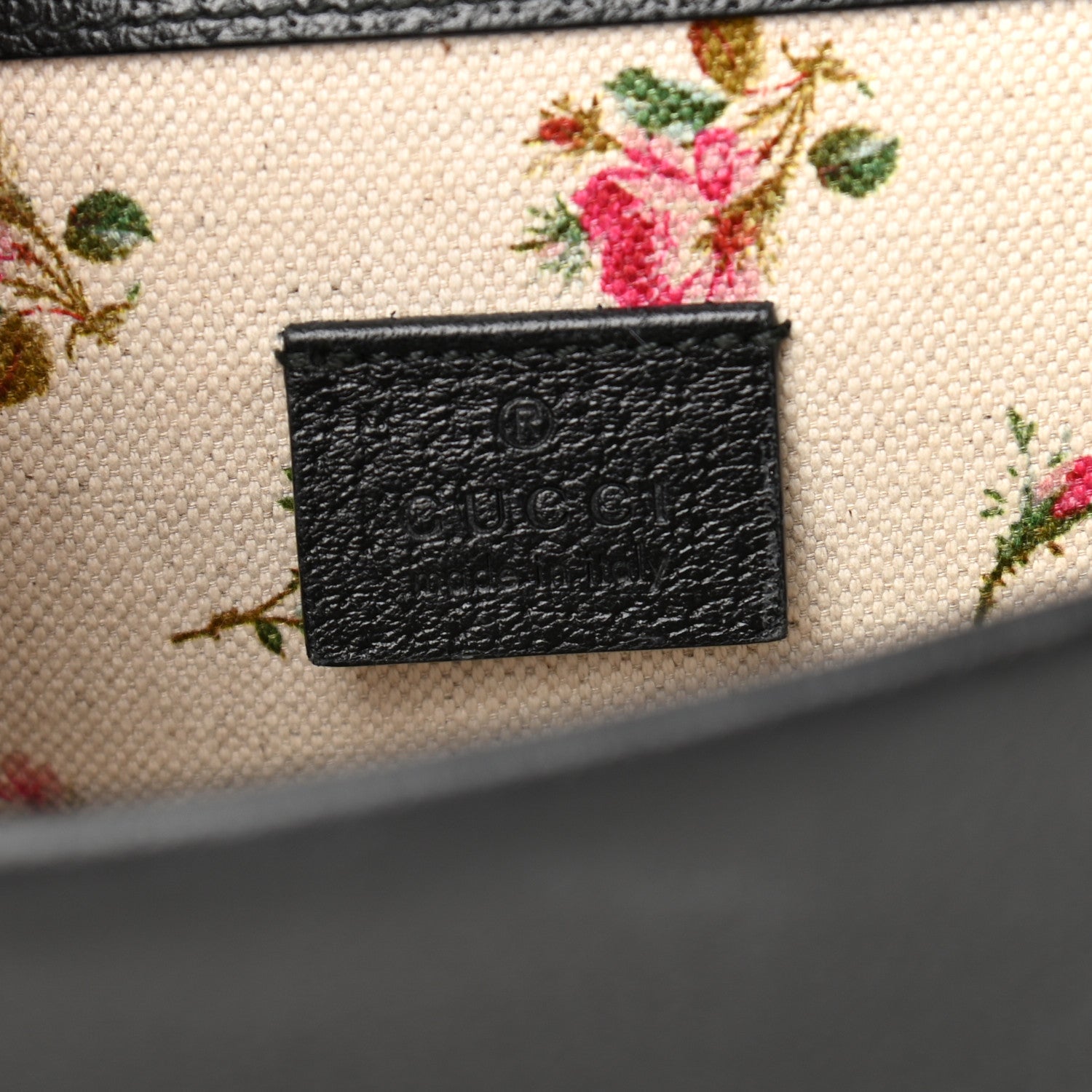 Gucci Calfskin Web Mini Dionysus Shoulder Bag Black 6 of 10