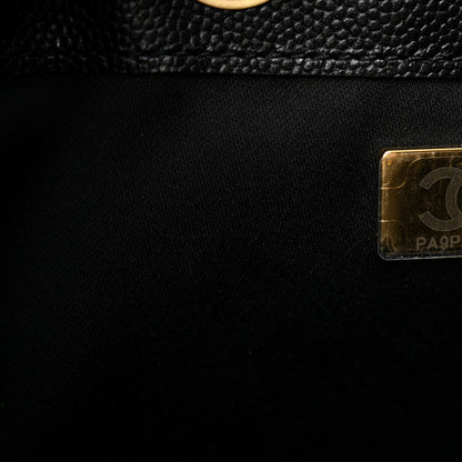 Chanel Caviar Quilted Small Chanel 25 Handbag Black 7 of 10