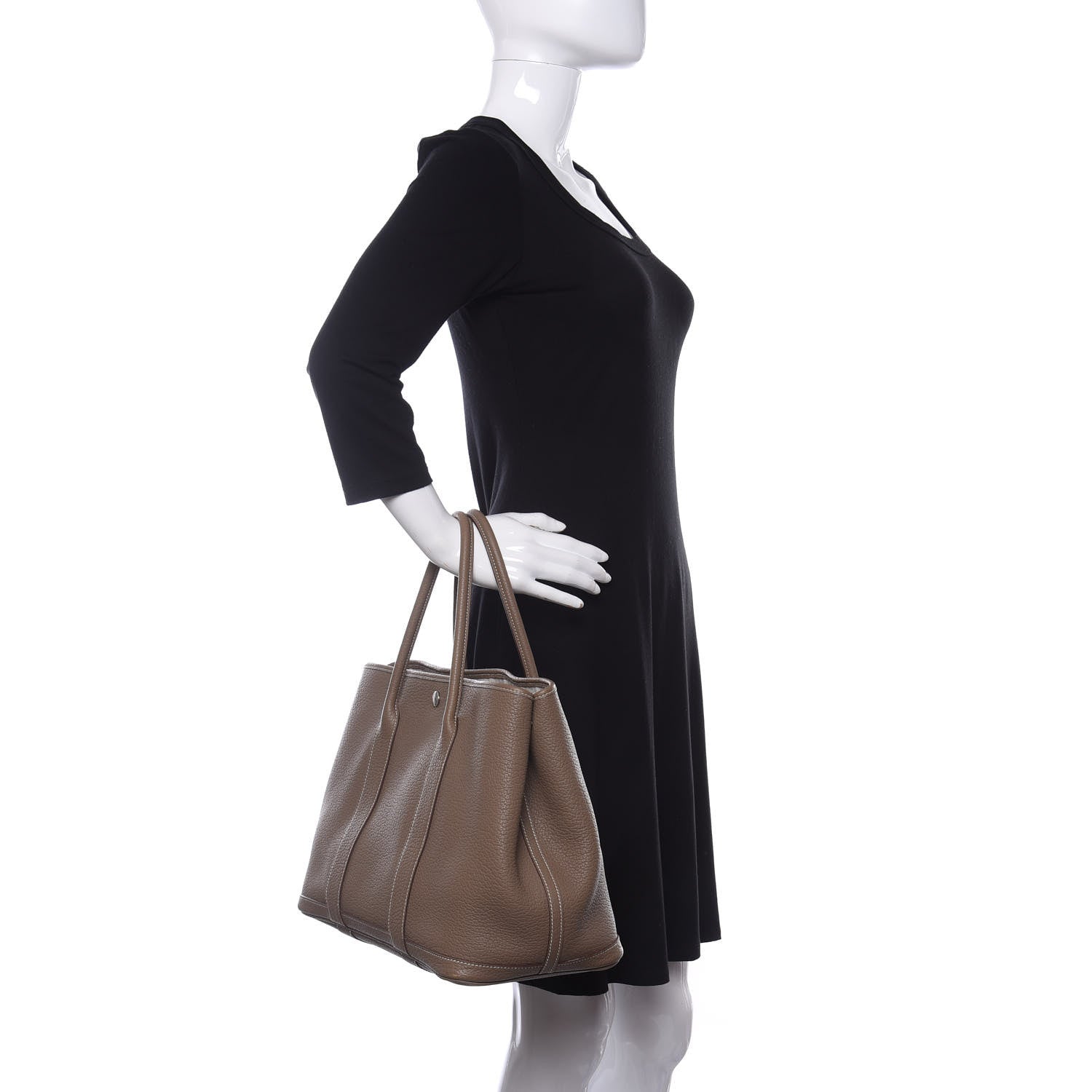Hermes Negonda Garden Party 36 MM Etoupe 2 of 10
