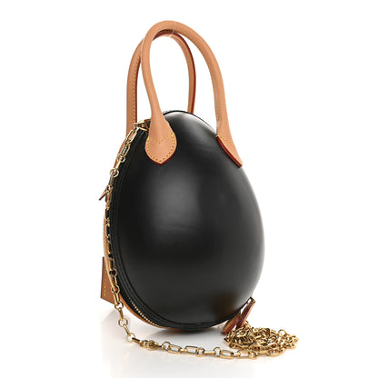 Louis Vuitton Monogram Egg Bag Black 3 of 10