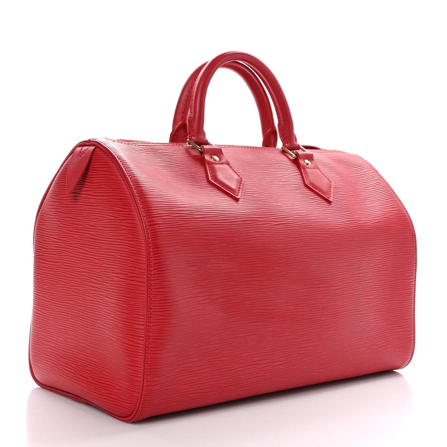LOUIS VUITTON Epi Speedy 30 Castillan Red