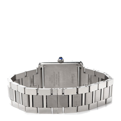 Cartier Stainless Steel 24mm Tank Solo Quartz Watch 3 of 6